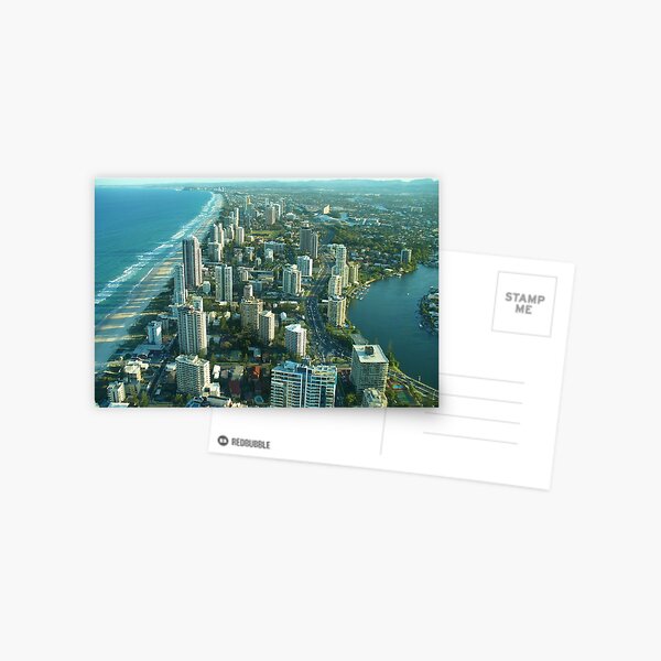 View from Q1, Gold Coast, Australia Postal