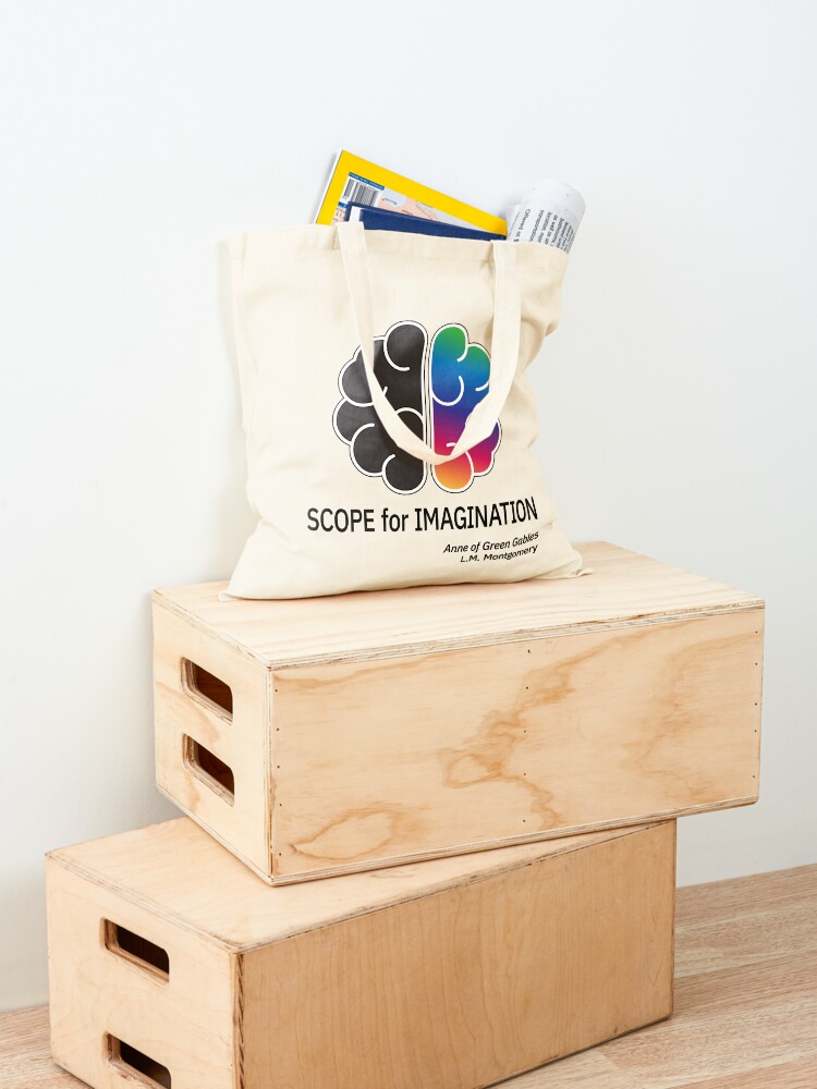 Alternate view of Scope for Imagination. Tote Bag