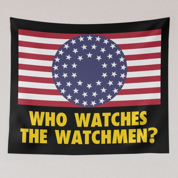 Item preview, Who Watches the Watchmen? designed and sold by popkulturniy.