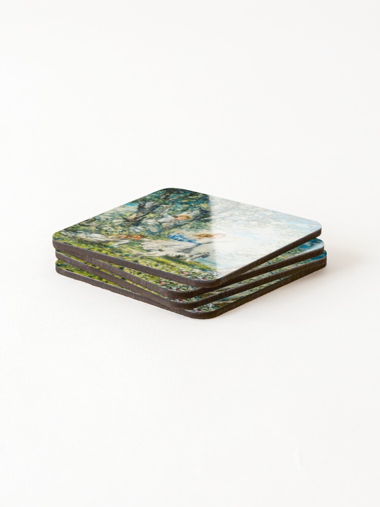 Thumbnail 4 of 5, Coasters (Set of 4), Springtime designed and sold by brushandframes.