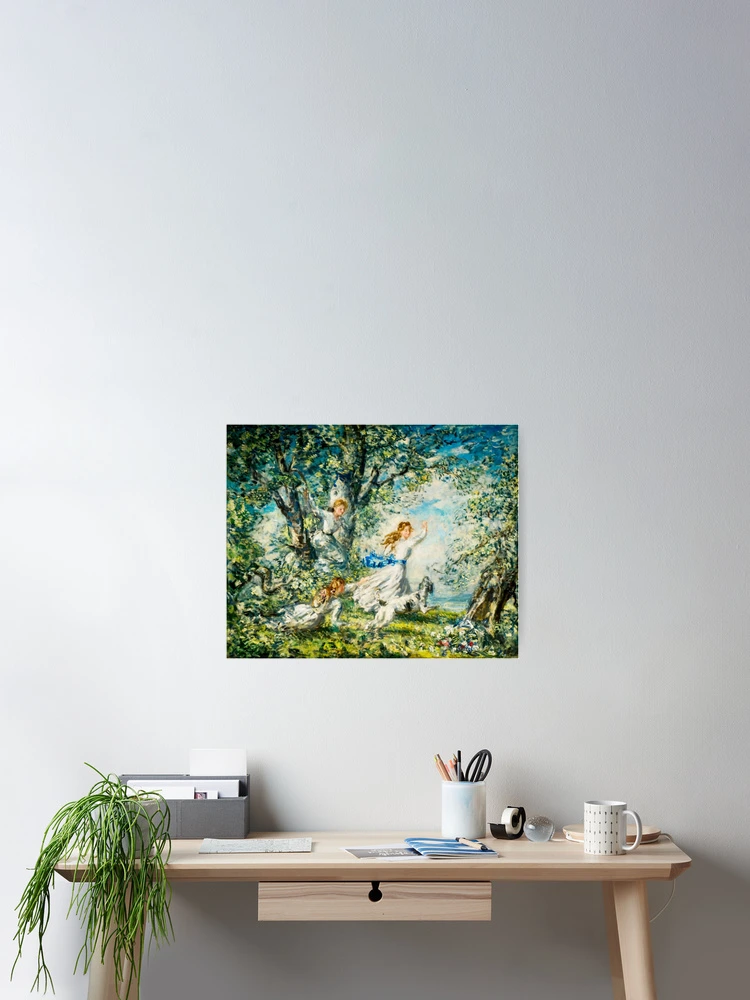 Thumbnail 2 of 3, Poster, Springtime designed and sold by brushandframes.