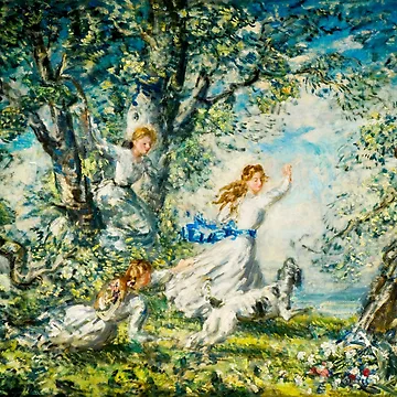 Artwork thumbnail, Springtime by brushandframes