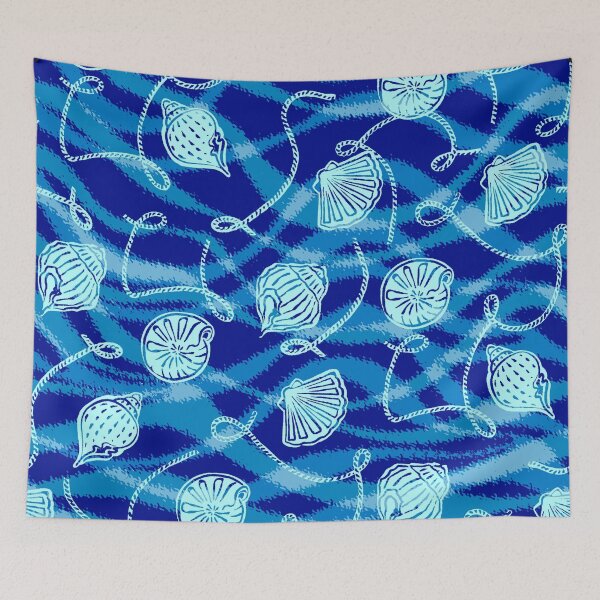Item preview, Seashells under Caribbean Sea designed and sold by boriskrance.