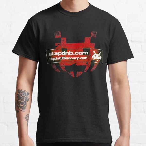 Step Drum and Bass Distress Logo Classic T-Shirt