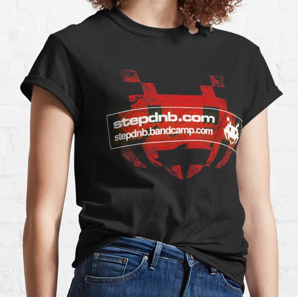 Step Drum and Bass Distress Logo  Classic T-Shirt