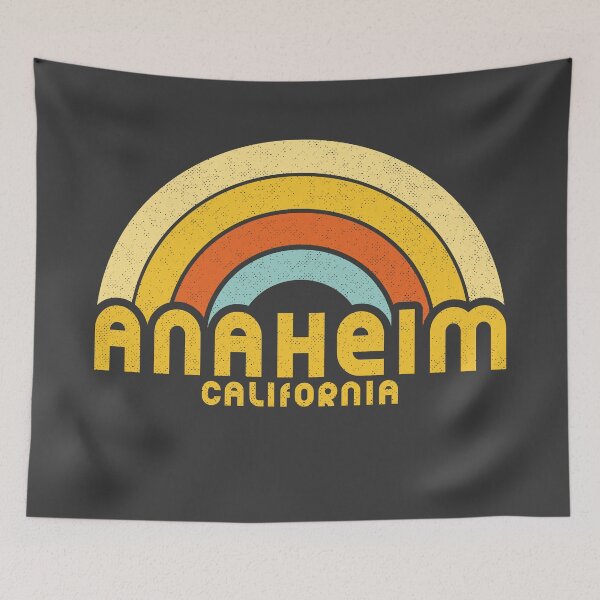 Aperçu de l'œuvre Retro Anaheim California créée et vendue par dk80.