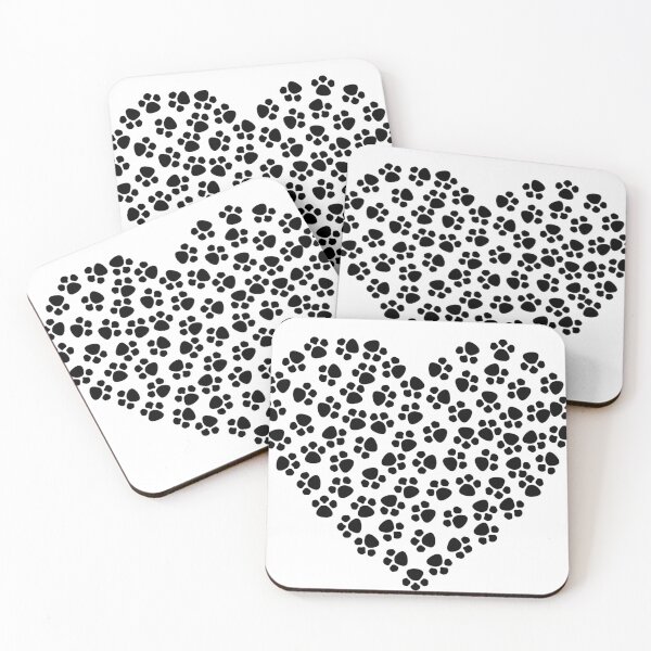 Item preview, dog heart designed and sold by Yomiry.