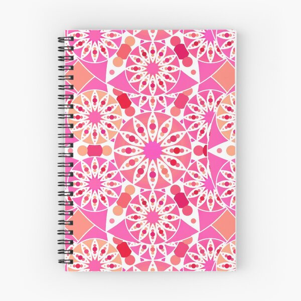 Item preview, Mandala pattern, pink and coral designed and sold by Marymarice.