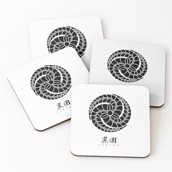 Item preview, Kuroda Clan Family Crest Kamon - Black Title Version designed and sold by reyners.