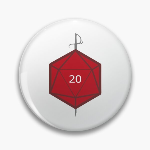 Item preview, Red d20 designed and sold by Lyenne.