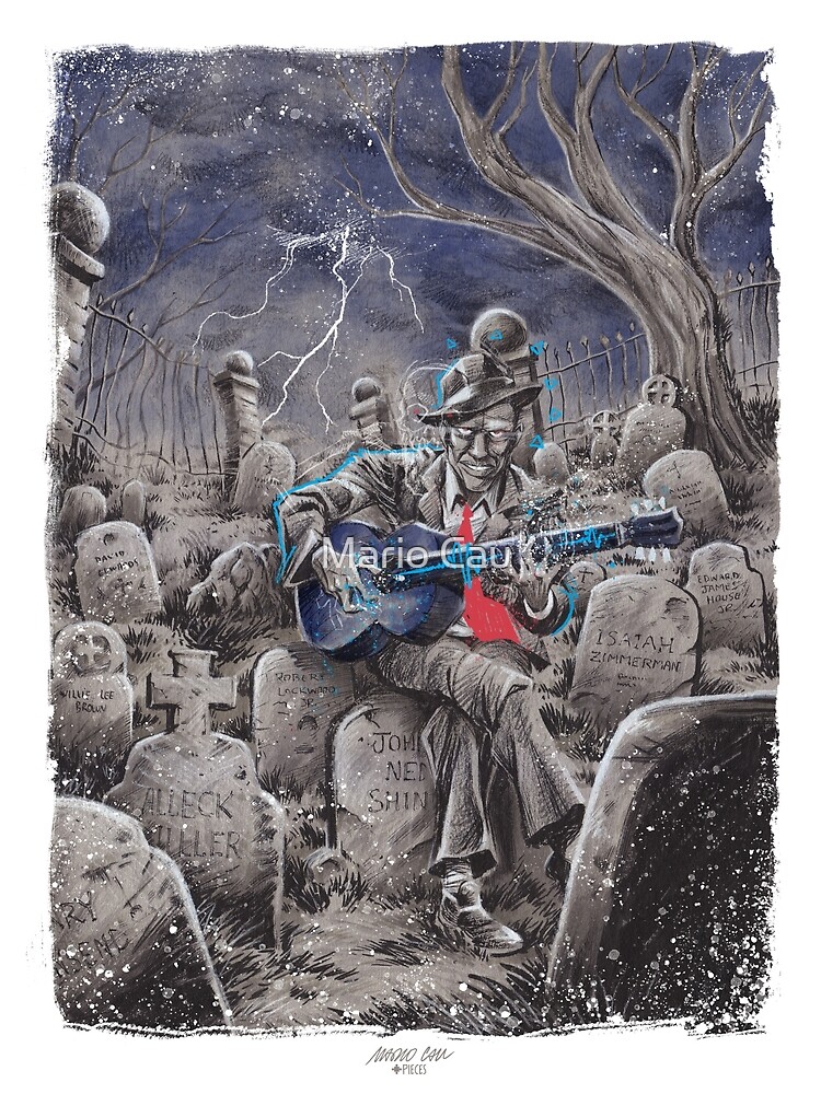 Robert Johnson - Cross Road Blues  Blues music art, Robert johnson, Blues