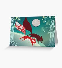 Moondance Greeting Card