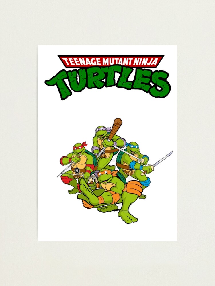 "Ninja turtles 90s cartoon" Photographic Print for Sale by Alastair42