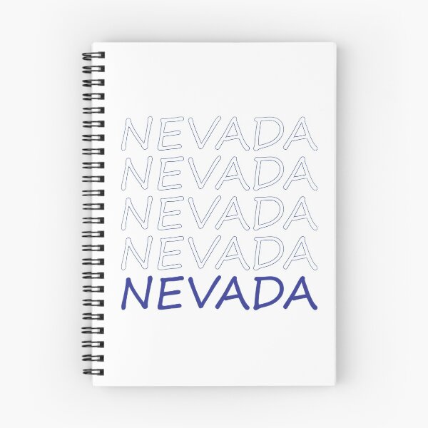 Item preview, Nevada Repeating Blue Bold Uppercase designed and sold by artbylukas.