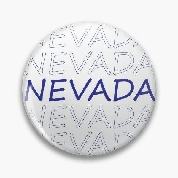 Item preview, Nevada Repeating Blue Bold Uppercase designed and sold by artbylukas.