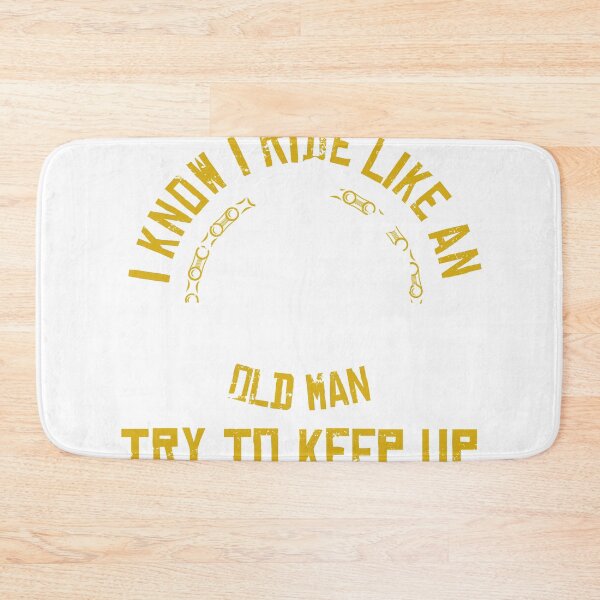 Item preview, Old Man Bike | Funny Dirtbike Motocross graphic designed and sold by Lisbob.