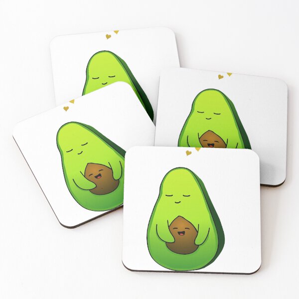 Item preview, Cute funny baby and mama avocado designed and sold by FoodyDesigns.
