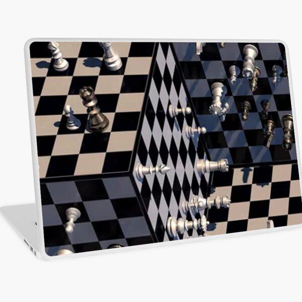 3-Dimensional Chess - 3-мерные шахматы Laptop Skin