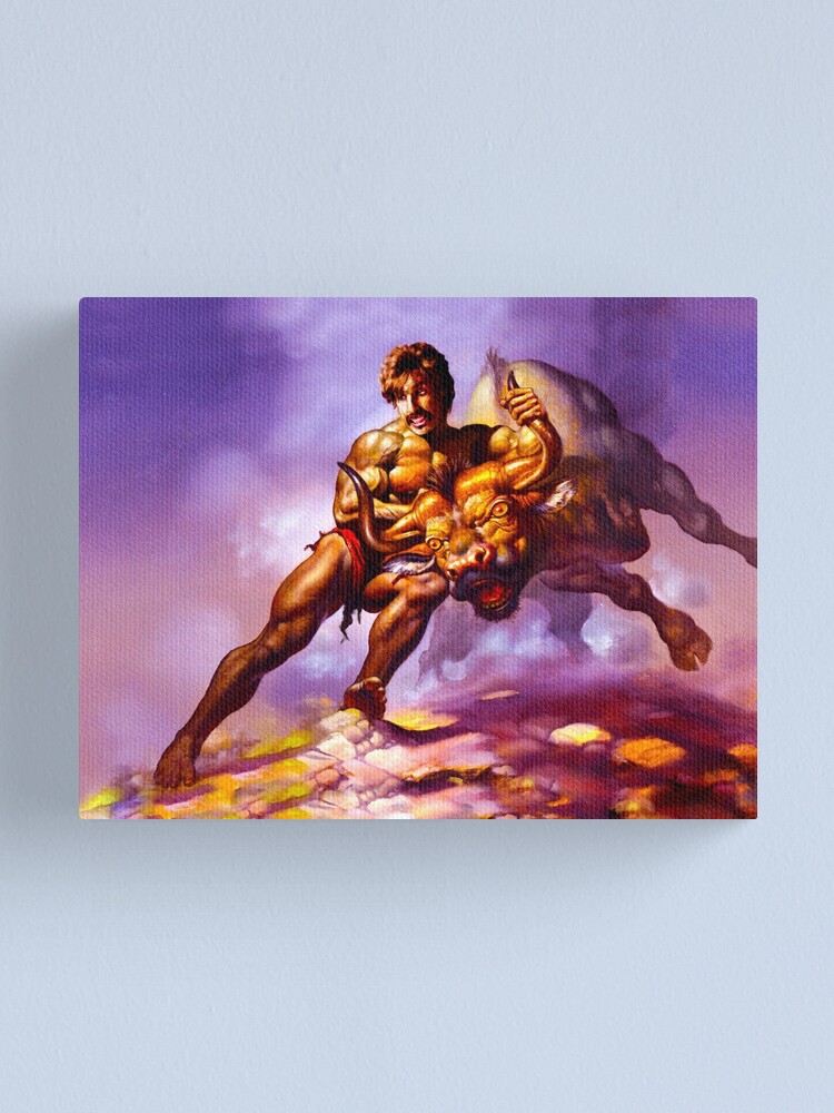 Alternate view of Dodgeball Painting Canvas Print