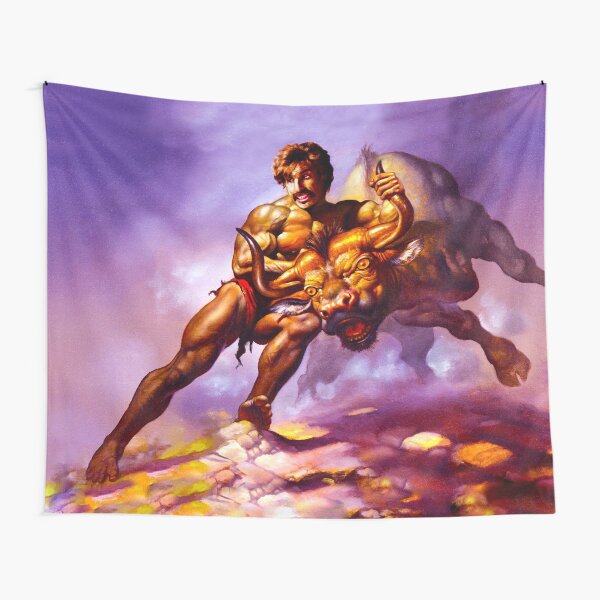 Dodgeball Painting Tapestry