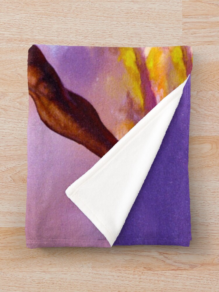 Alternate view of Dodgeball Painting Throw Blanket
