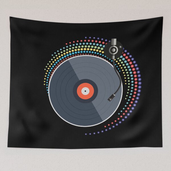 Item preview, Vinyl Record DJ record player design designed and sold by luvvvvvit.