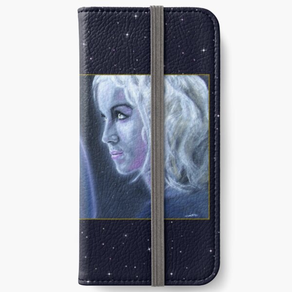 Mystery: Original drawing by Dean Sidwell iPhone Wallet