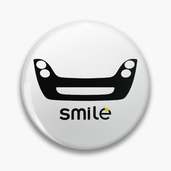 Item preview, Smile, it's a Smart! (Black) designed and sold by Manic2019.