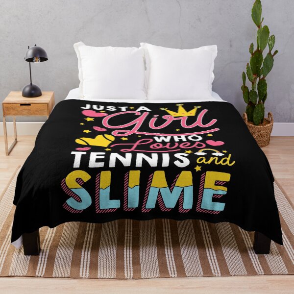 Item preview, Just A Girl Slime Who Loves Slime And Tennis designed and sold by biNutz.