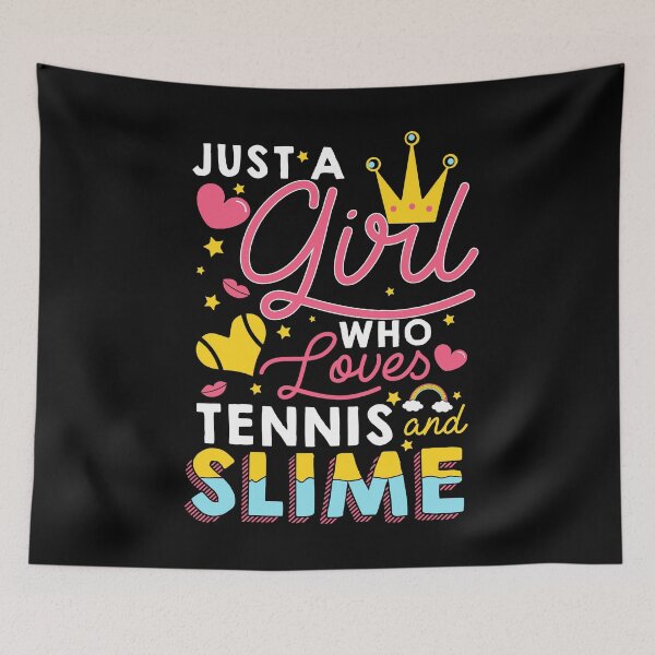 Item preview, Just A Girl Slime Who Loves Slime And Tennis designed and sold by biNutz.