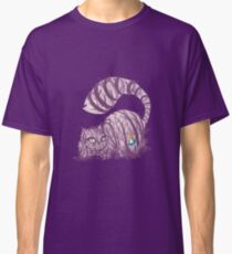 Inside wonderland (cheshire cat) Classic T-Shirt