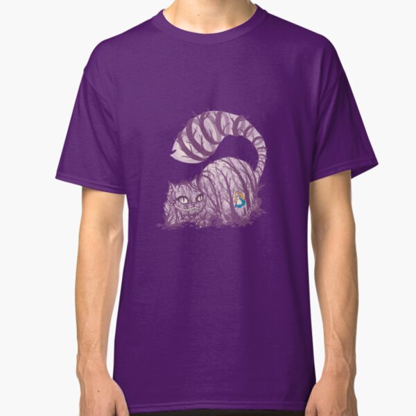 Inside wonderland (cheshire cat) Classic T-Shirt