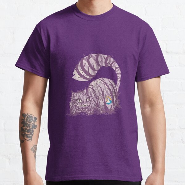 Inside wonderland (cheshire cat) Classic T-Shirt