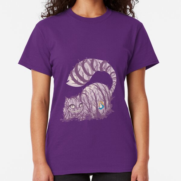 Inside wonderland (cheshire cat) Classic T-Shirt