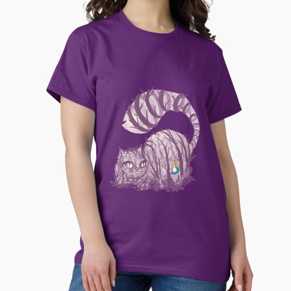 Inside wonderland (cheshire cat) Classic T-Shirt