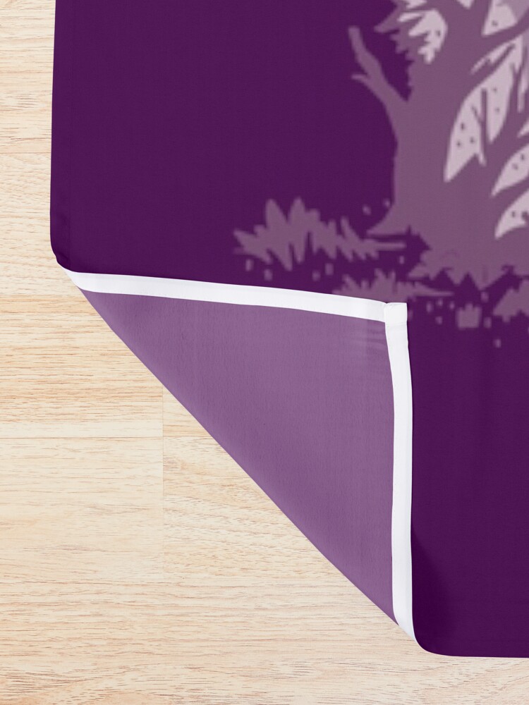 Alternate view of Inside wonderland (cheshire cat) Shower Curtain