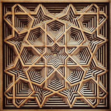 Artwork thumbnail, Geometric Star Shapes by FoxLev