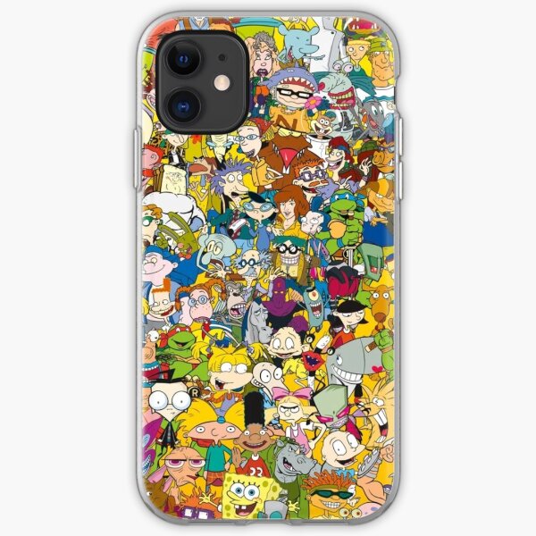90s Cartoons iPhone Soft Case