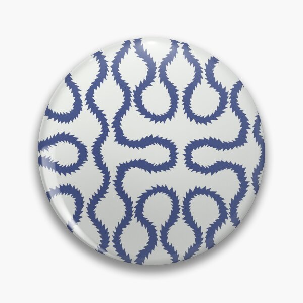 Squiggle pattern Pin