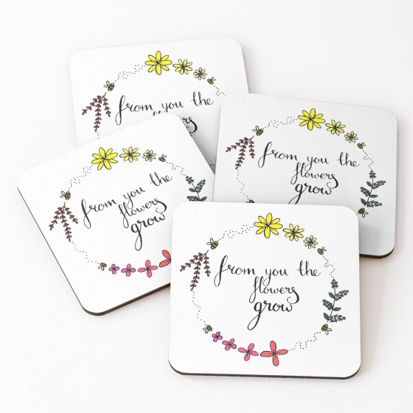 Item preview, From you the flowers grow Florence + Machine Patricia designed and sold by hannahrosesmith.