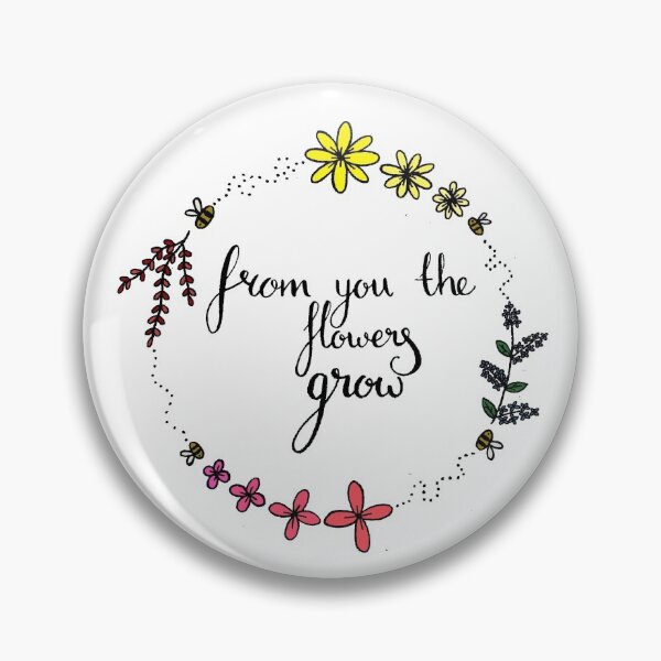 Item preview, From you the flowers grow Florence + Machine Patricia designed and sold by hannahrosesmith.