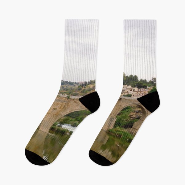 Item preview, Bridge Reflection in Toledo, Spain designed and sold by HilaryLeslie.