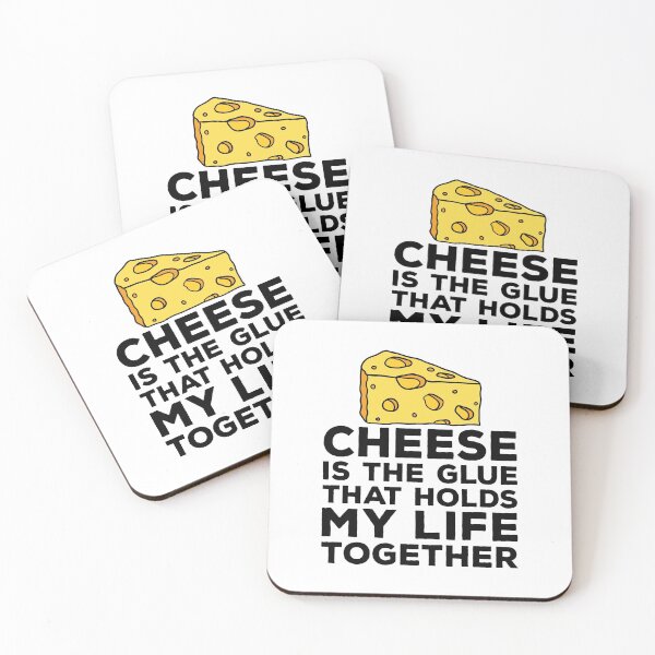 Item preview, Cheese Shirt Cheese is the Glue that Holds my Life Together designed and sold by redbehren.