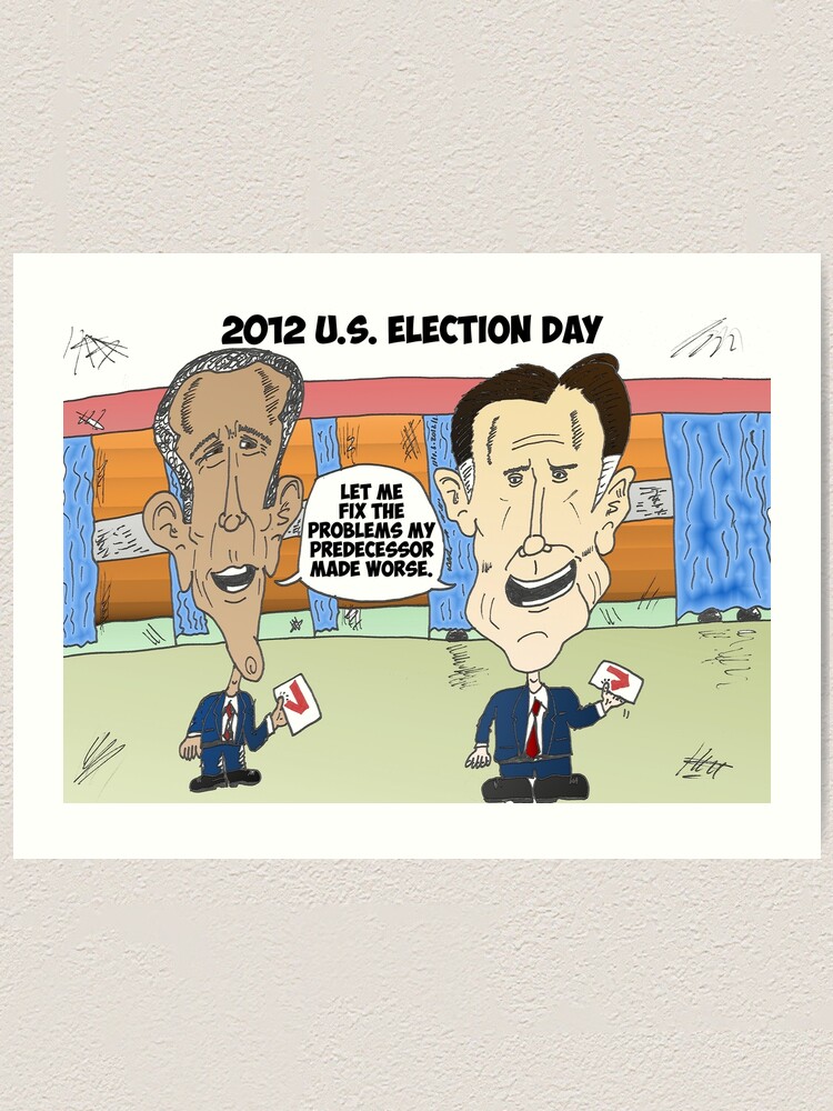 cartoon making fun of obama