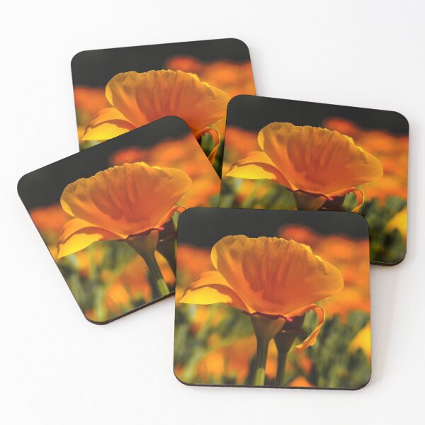 Item preview, ORANGE SUNSET - POPPY FIELD designed and sold by ChloePorter17.