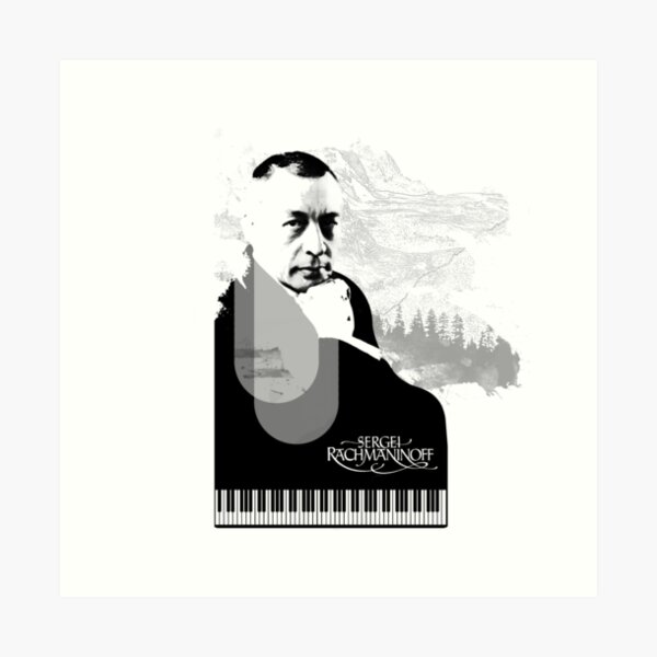 Item preview, Sergei Rachmaninoff designed and sold by vivalarevolucio.