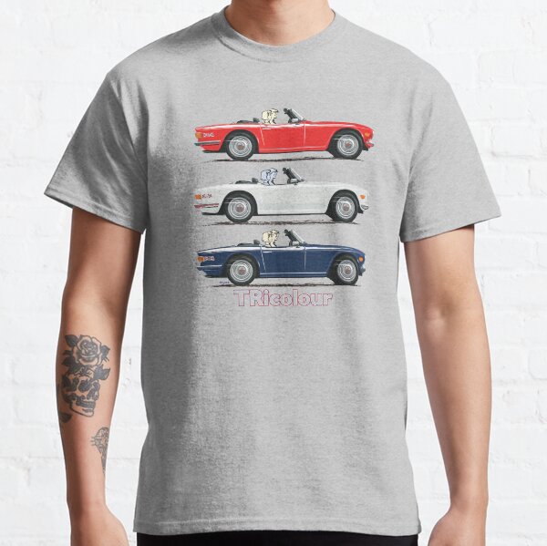 TR6 in TRicolour options Classic T-Shirt