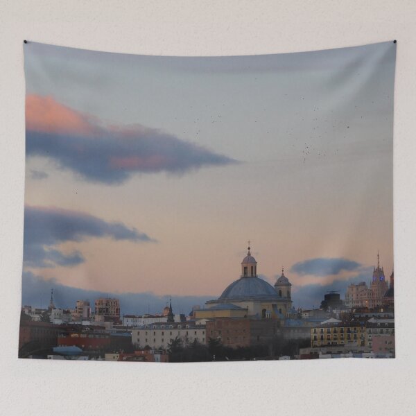 Item preview, Sunset Over Madrid, Spain designed and sold by HilaryLeslie.
