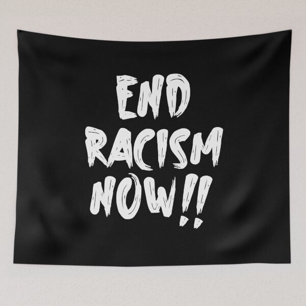 Item preview, END RACISM NOW !!- End Racism Tee designed and sold by Nouni-abdo.