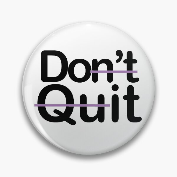 Item preview, Don't Quit Do It designed and sold by millsofsp.
